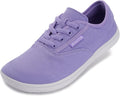 Women Wide Canvas Minimalist Barefoot Shoes - Zero Drop Casual Sneaker
