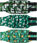 Male Dog Diapers (3 Pack) - Washable Small Belly Bands for Urine