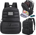 MOZETO Laptop Lunch Backpack for Men - Insulated 18in Laptop Bag