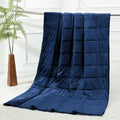 Weighted Blanket Queen 60x80 15lbs - Cooling Soft Minky