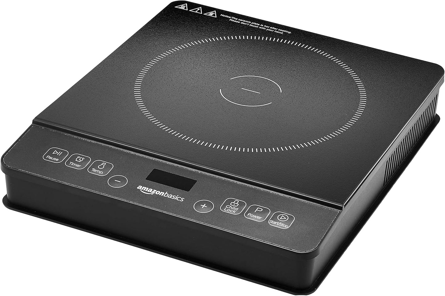 Portable Induction Cooktop with Child Lock and Timer Features