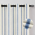 DriftAway Farmhouse Linen Blend Blackout Curtains for Bedroom