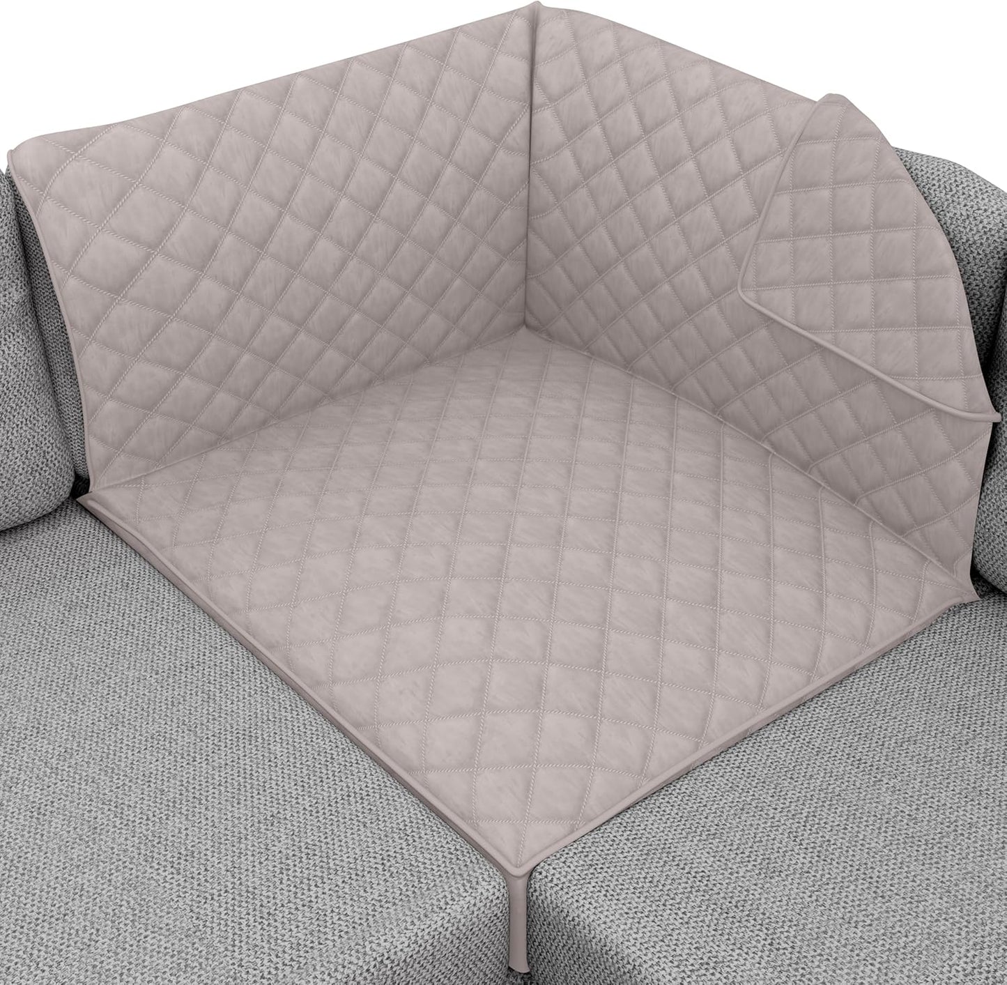 Sofa Shield Patented Sectional Couch Slip Cover for Pets