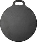 Victoria 15-In Cast Iron Tawa Dosa Pan - Versatile Heat Retention