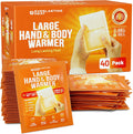 XL Hand Warmers & Body Warmers 40 Pairs - Up to 18 Hours of Warmth