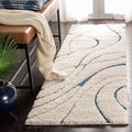 SAFAVIEH Florida Shag Accent Rug 2ft3ft x 5ft - Plush, Non-Shedding