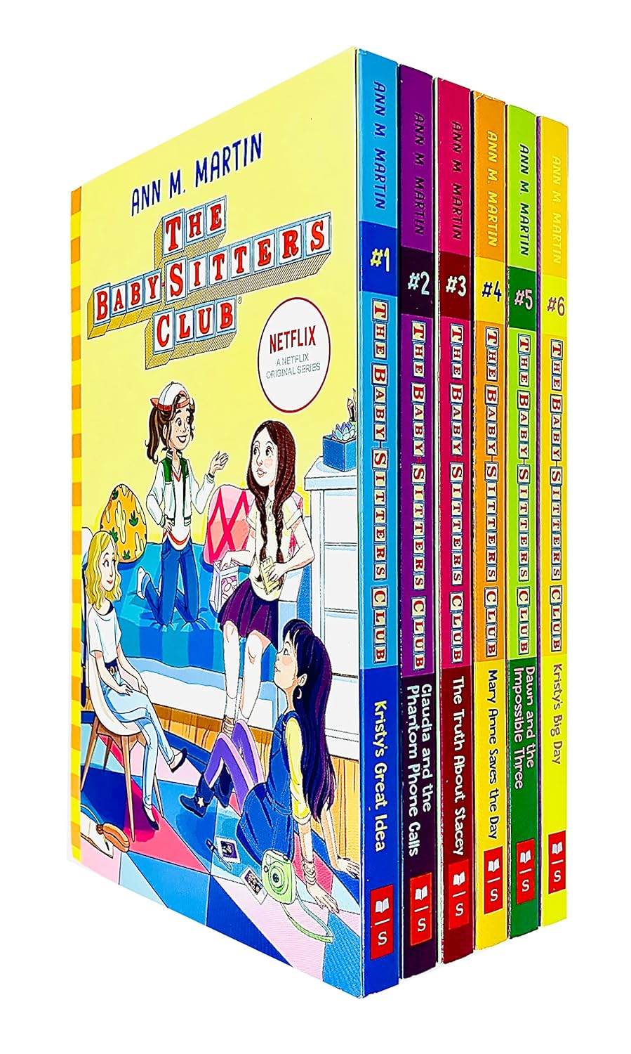 The Babysitters Club Books 1 - 6 Collection Set for Young Readers