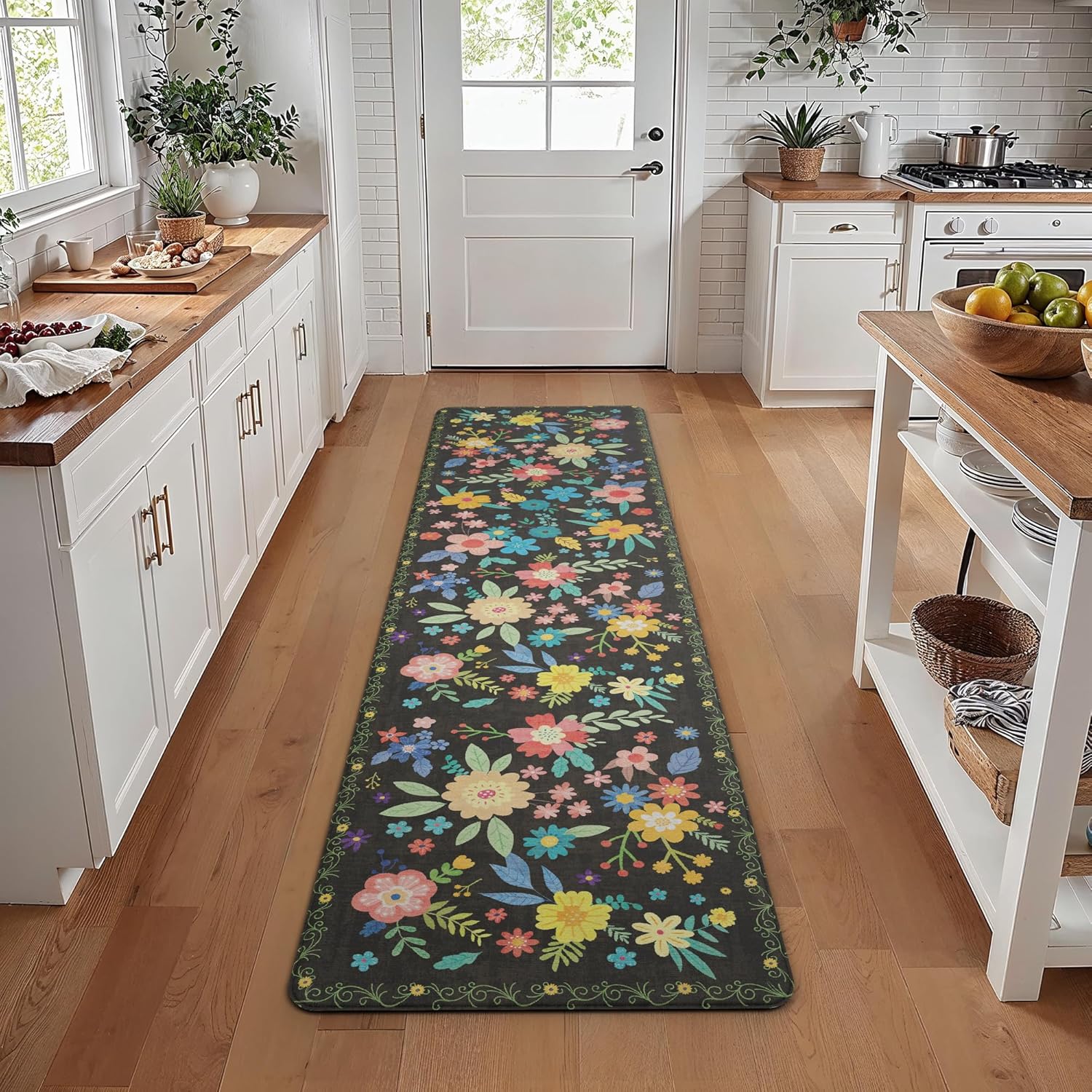 GENIMO Kitchen Mats for Floor - Cushioned Anti-Fatigue Rug