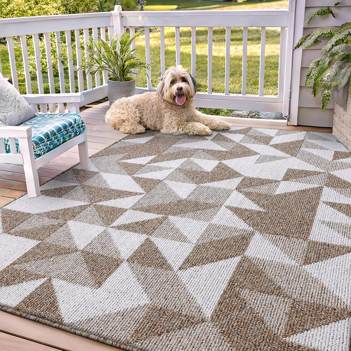 OLANLY Large Door Mat Indoor Entrance Washable 71x47 for Home