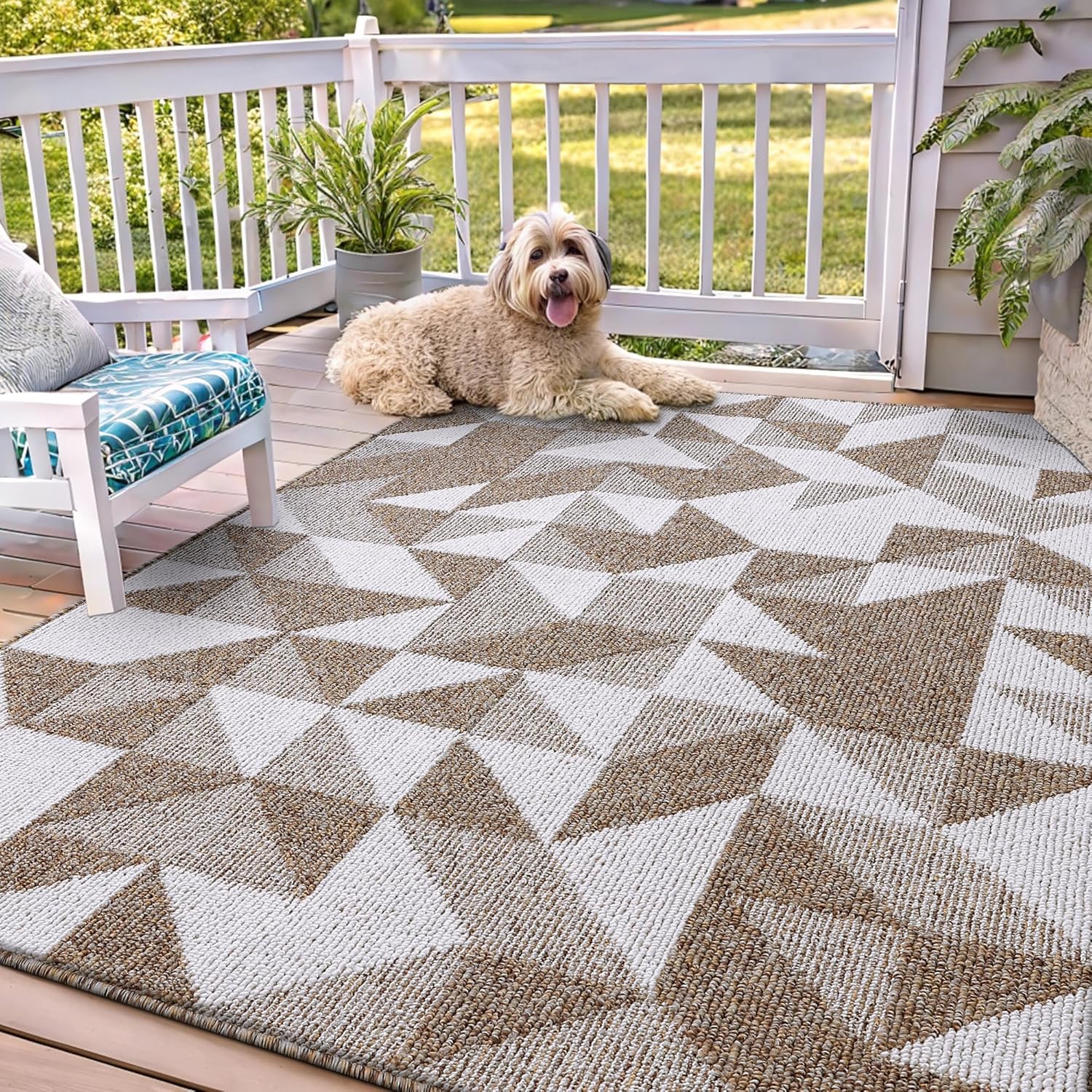 OLANLY Large Door Mat Indoor Entrance Washable 71x47 for Home