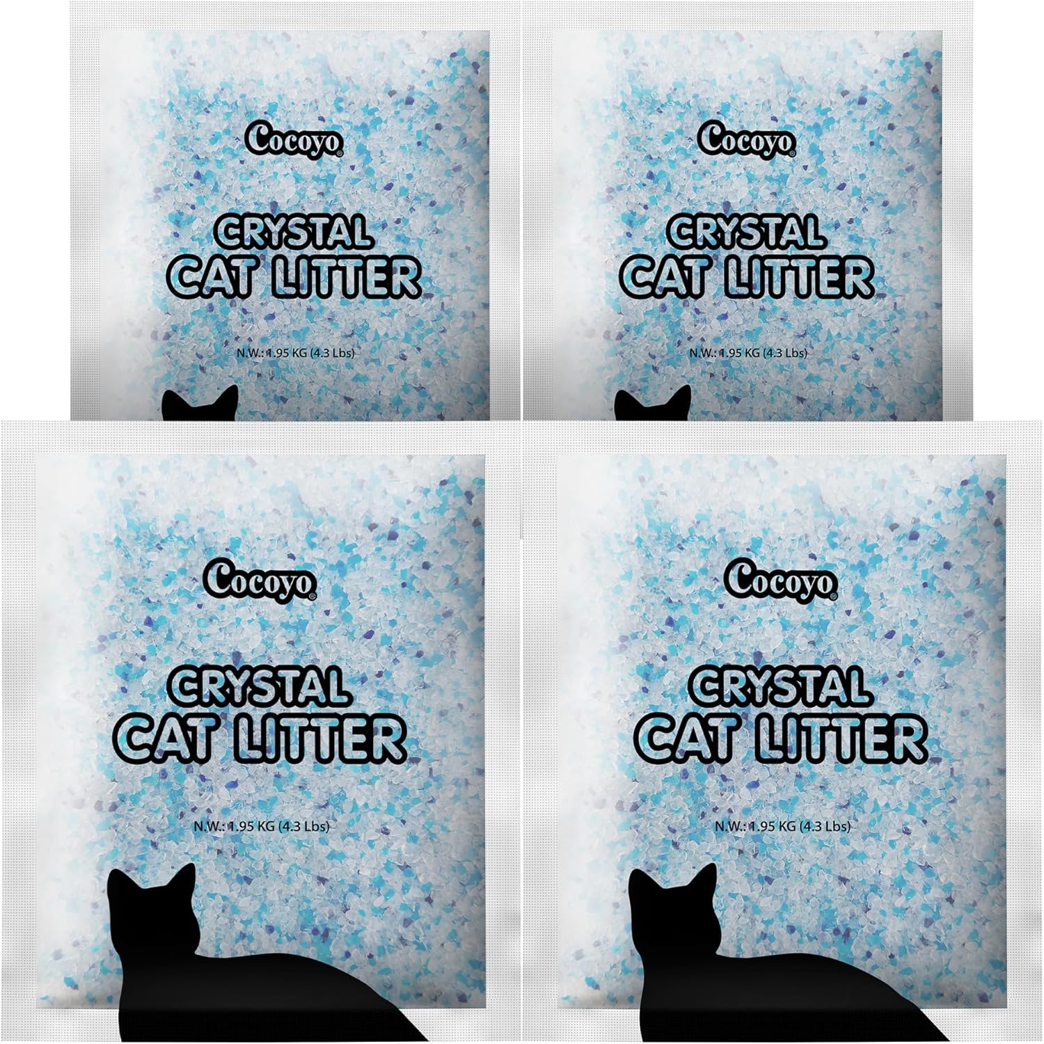 COCOYO Crystal Cat Litter - Ultra Lightweight & Odor Control