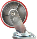 6 in x 2 in Heavy Duty Metal Casters for Versatile Use