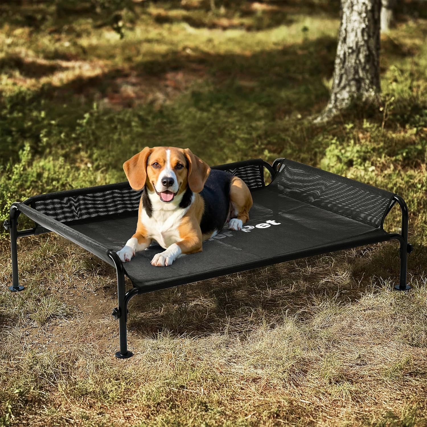 Gardner Pet Elevated Dog Bed for Medium Dogs, Waterproof Cot