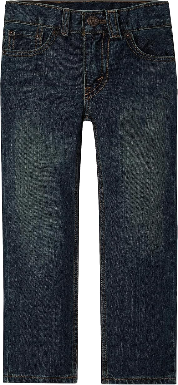 Levi's Boys' 505 Regular Fit Jeans for Comfort and Style