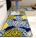 Anti-Fatigue Kitchen Mats Set of 2 Cushioned Memory Foam - Comfort