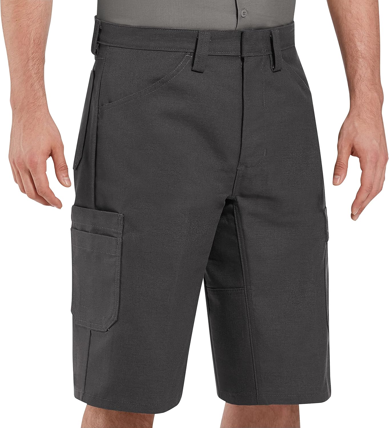 Red Kap Men's Shop Short with Comfort Stretch and Pockets
