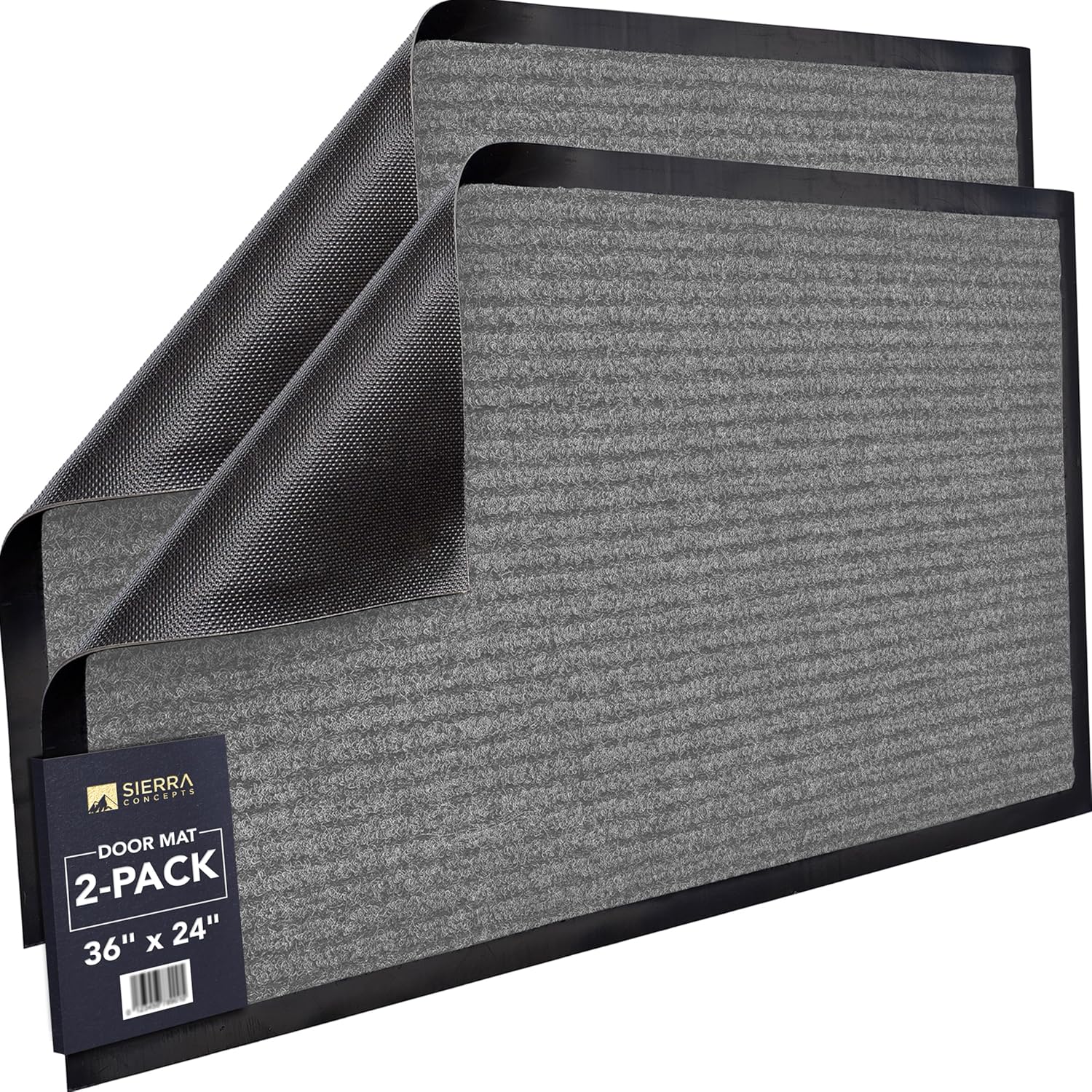 Sierra Concepts Front Door Mat - Durable Indoor Outdoor Doormat