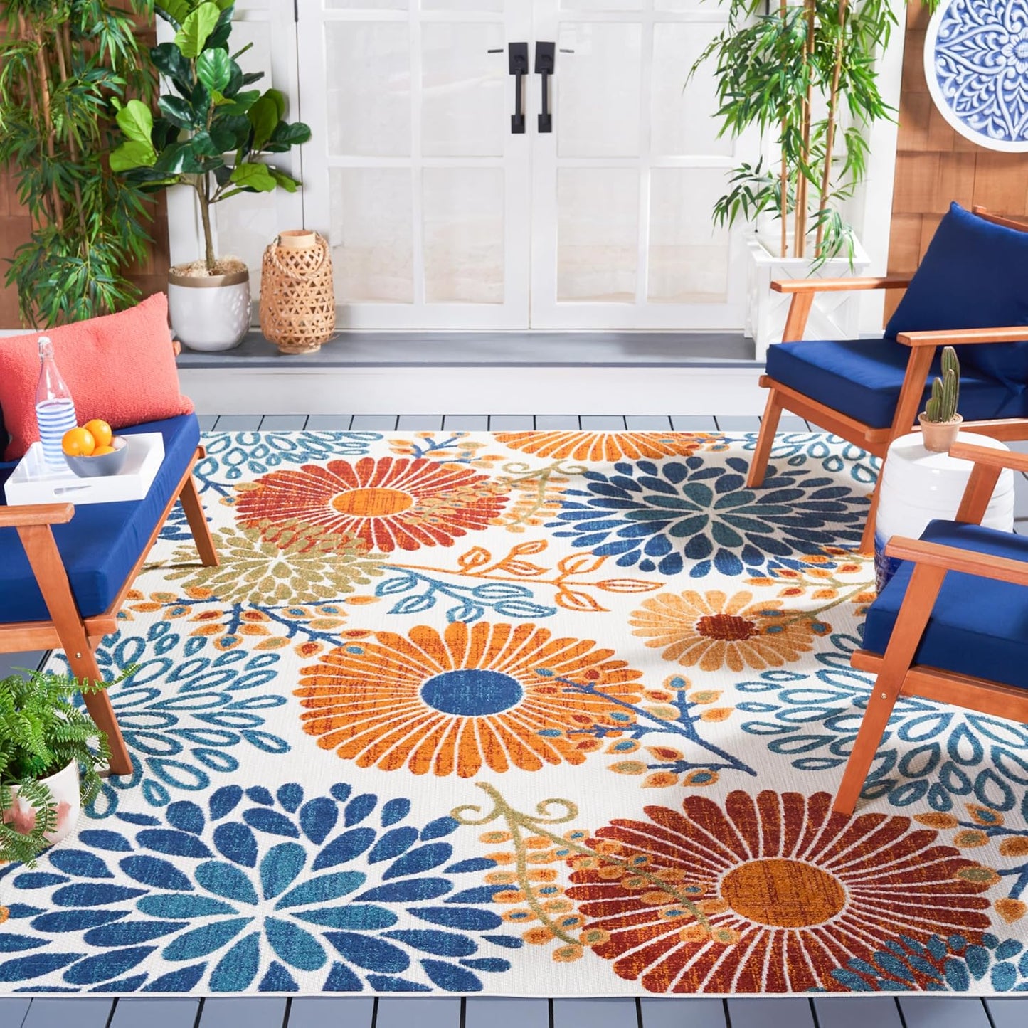SAFAVIEH Cabana Collection Area Rug - Stylish & Durable Design