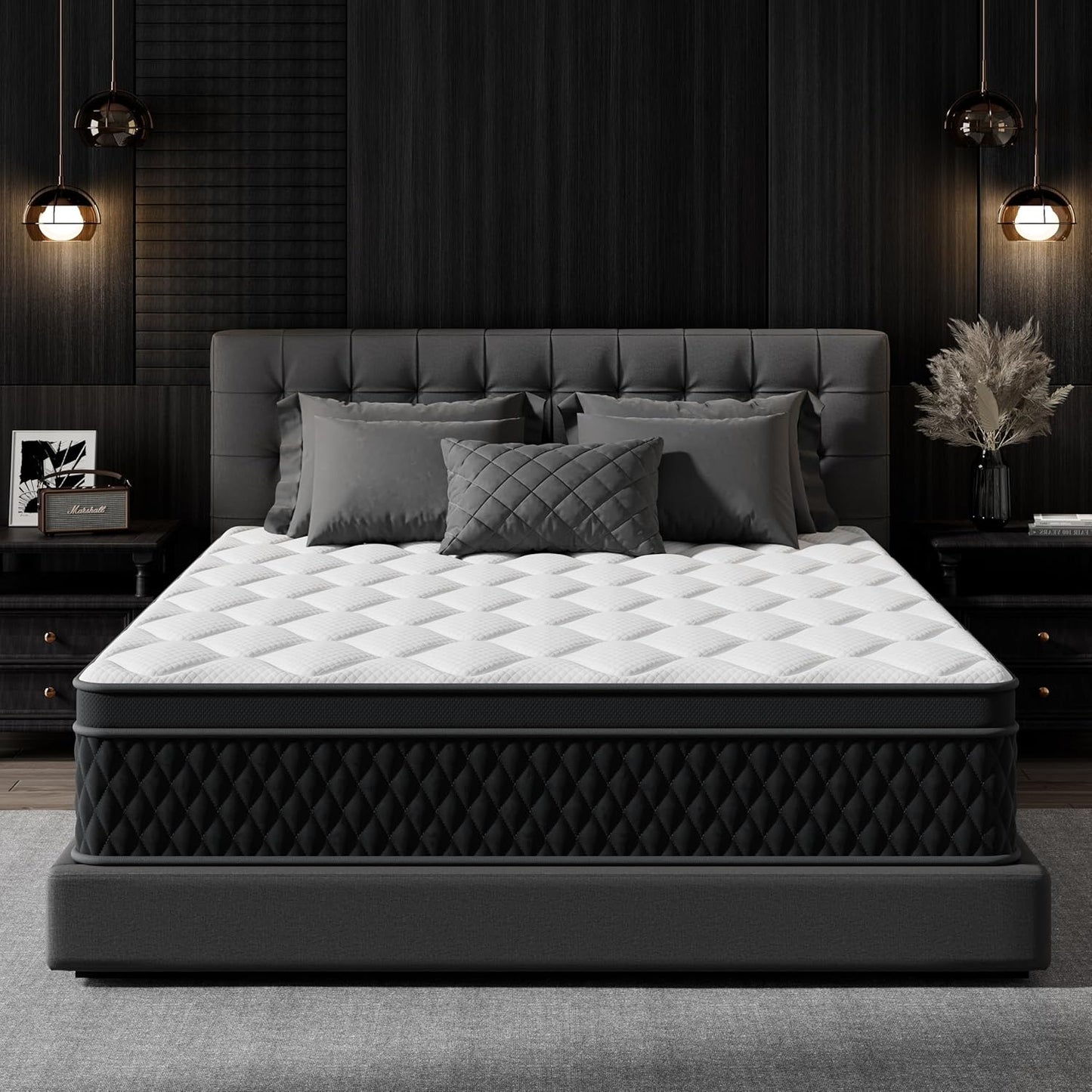 10 Inch Twin XL Mattress with Memory Foam Hybrid Design