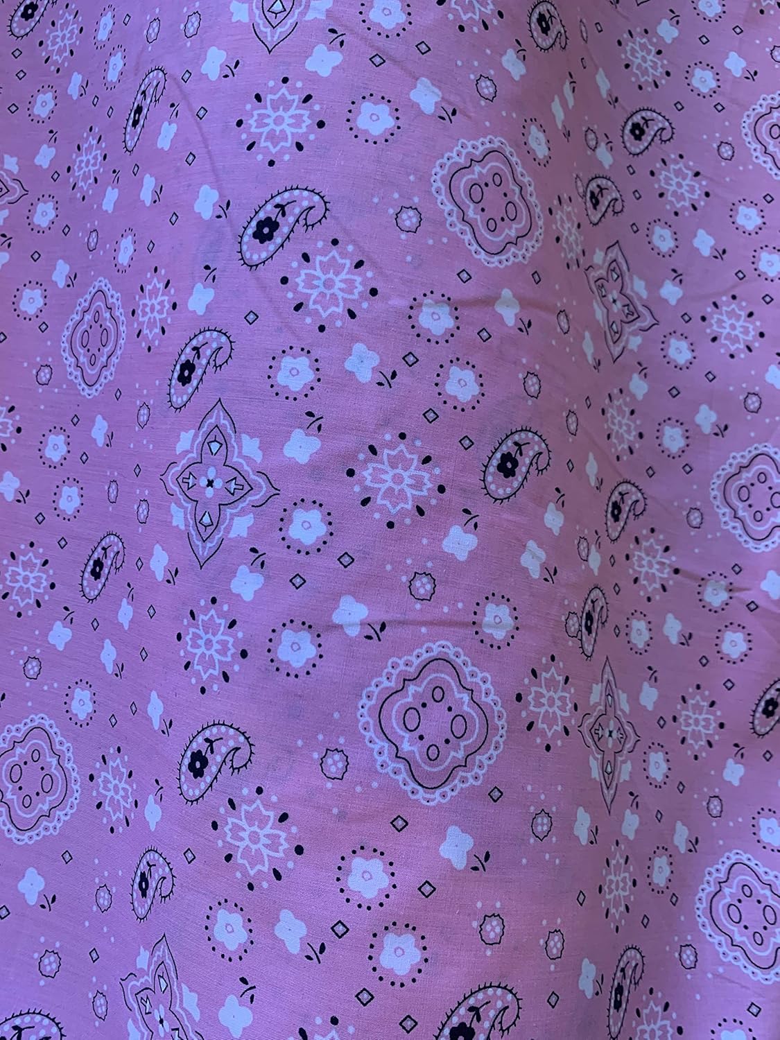 Sedona Designz Bandana Print Poly Cotton Fabric for Crafts