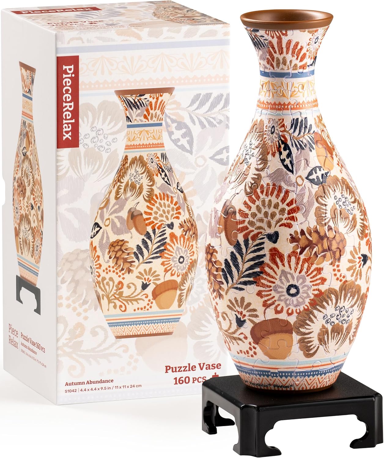 Unique Flower Vase 3D Puzzle for Home Decoration and Gifts