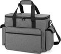 Trunab Large Scrapbook Bag with Padded Laptop Sleeve - Organized