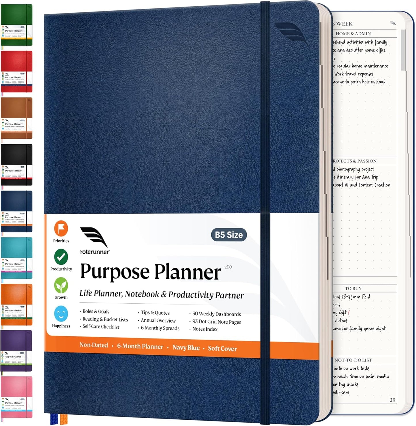 2025 Daily Planner for ADHD Adults