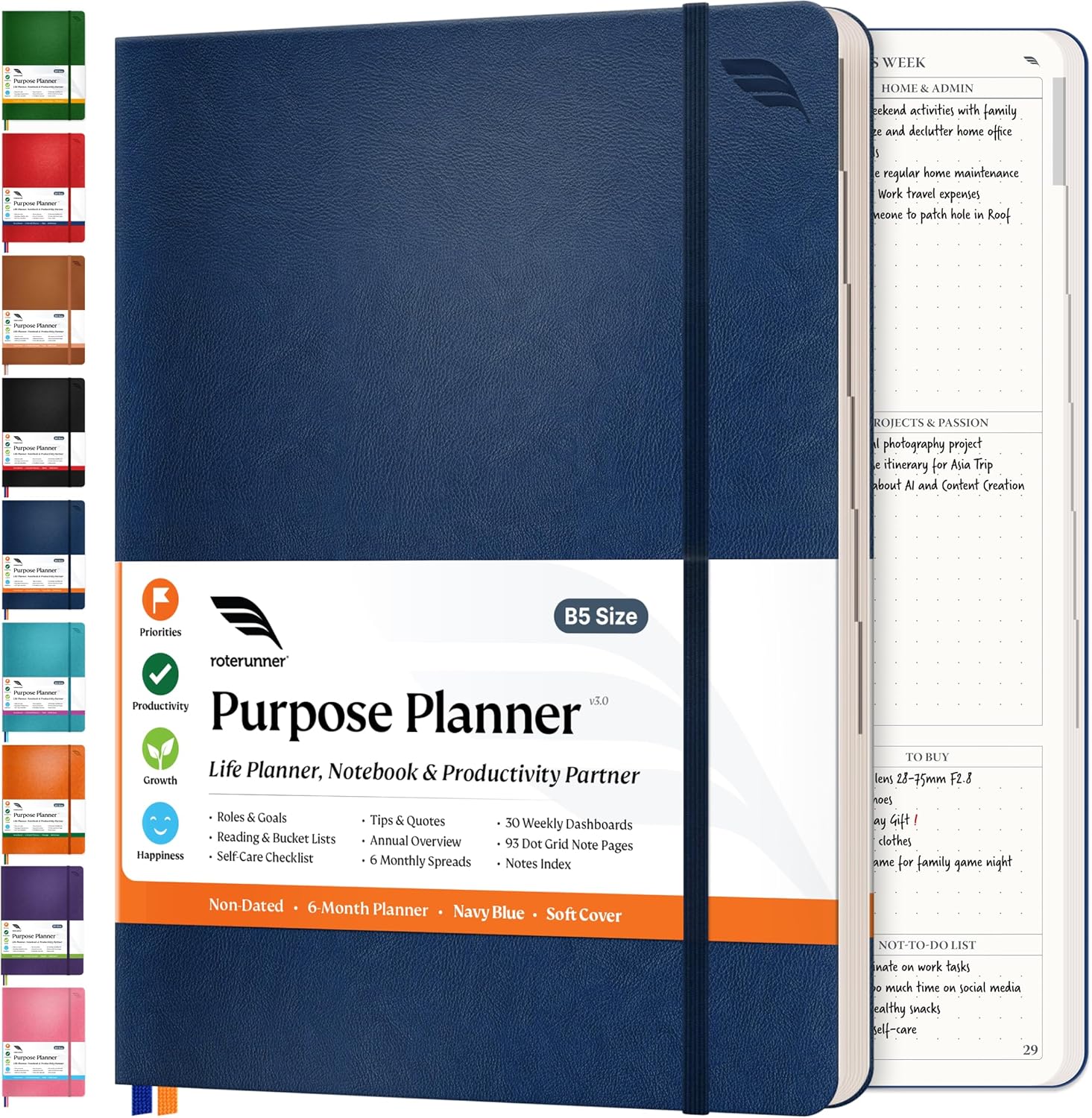 2025 Daily Planner for ADHD Adults