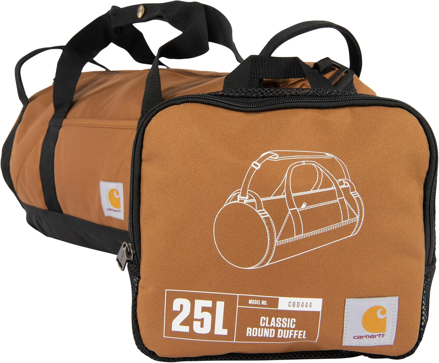 Carhartt Classic Round Duffel: Heavy-Duty, Water-Resistant Gear Bag