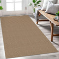 EARTHALL Woven Area Rug 3x5 ft Washable Entryway Rug - Non Slip