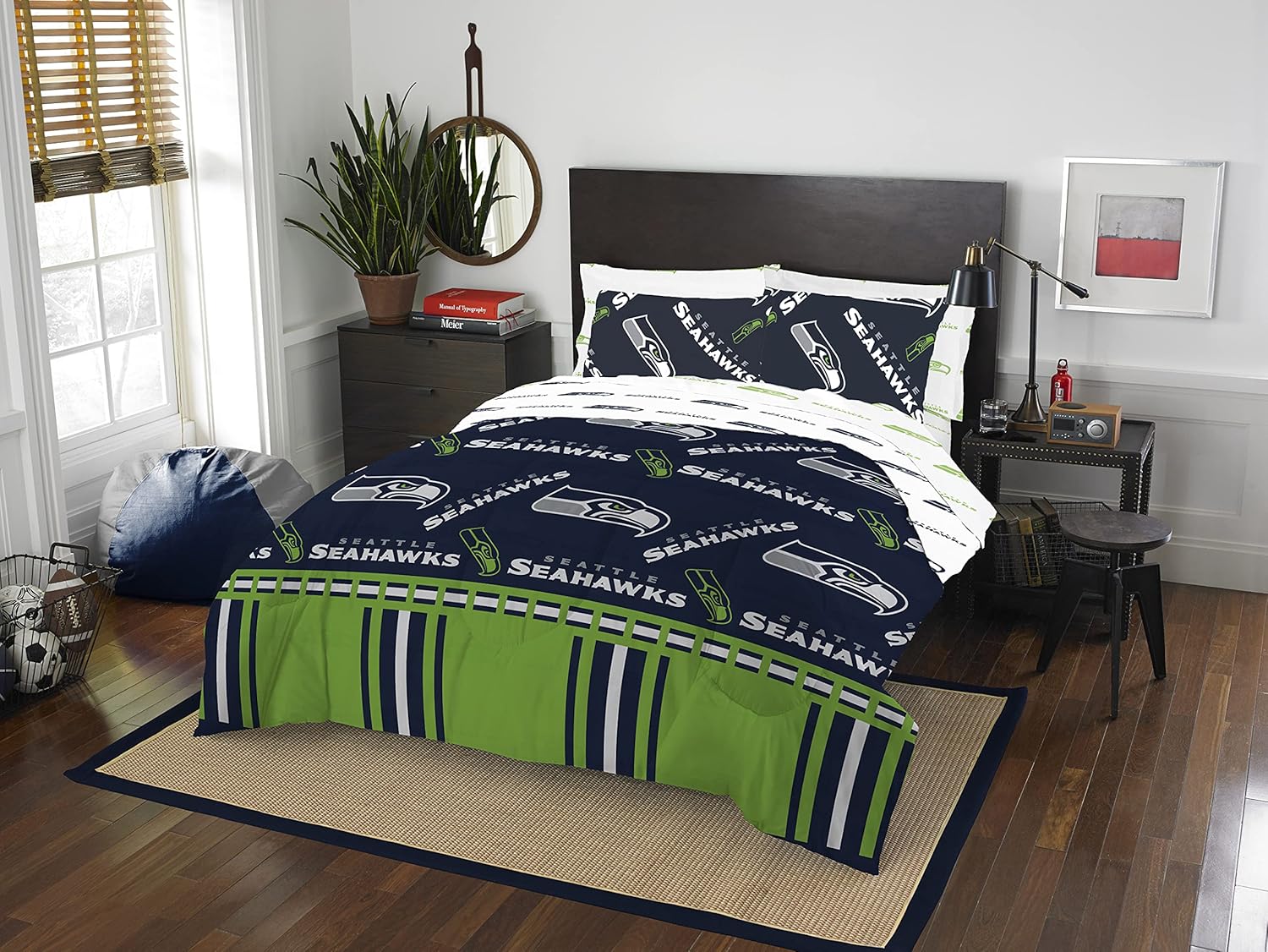 NFL Unisex-Adult Bed in a Bag Set for True Fans Comfort