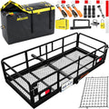 Mockins 60x24x14 High Rail Trailer Hitch Cargo Carrier - 500 lb