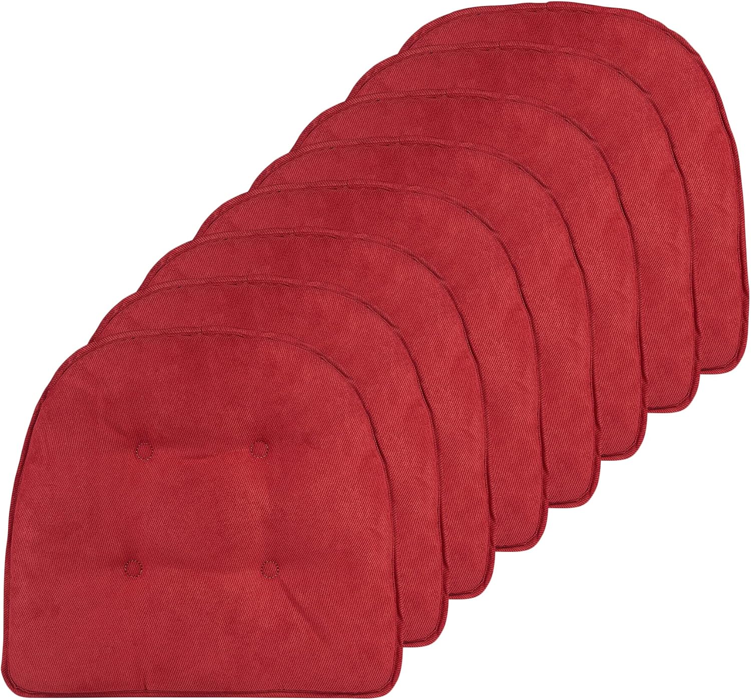 Klear Vu Omega Non-Slip Chair Cushions for Dining and Office