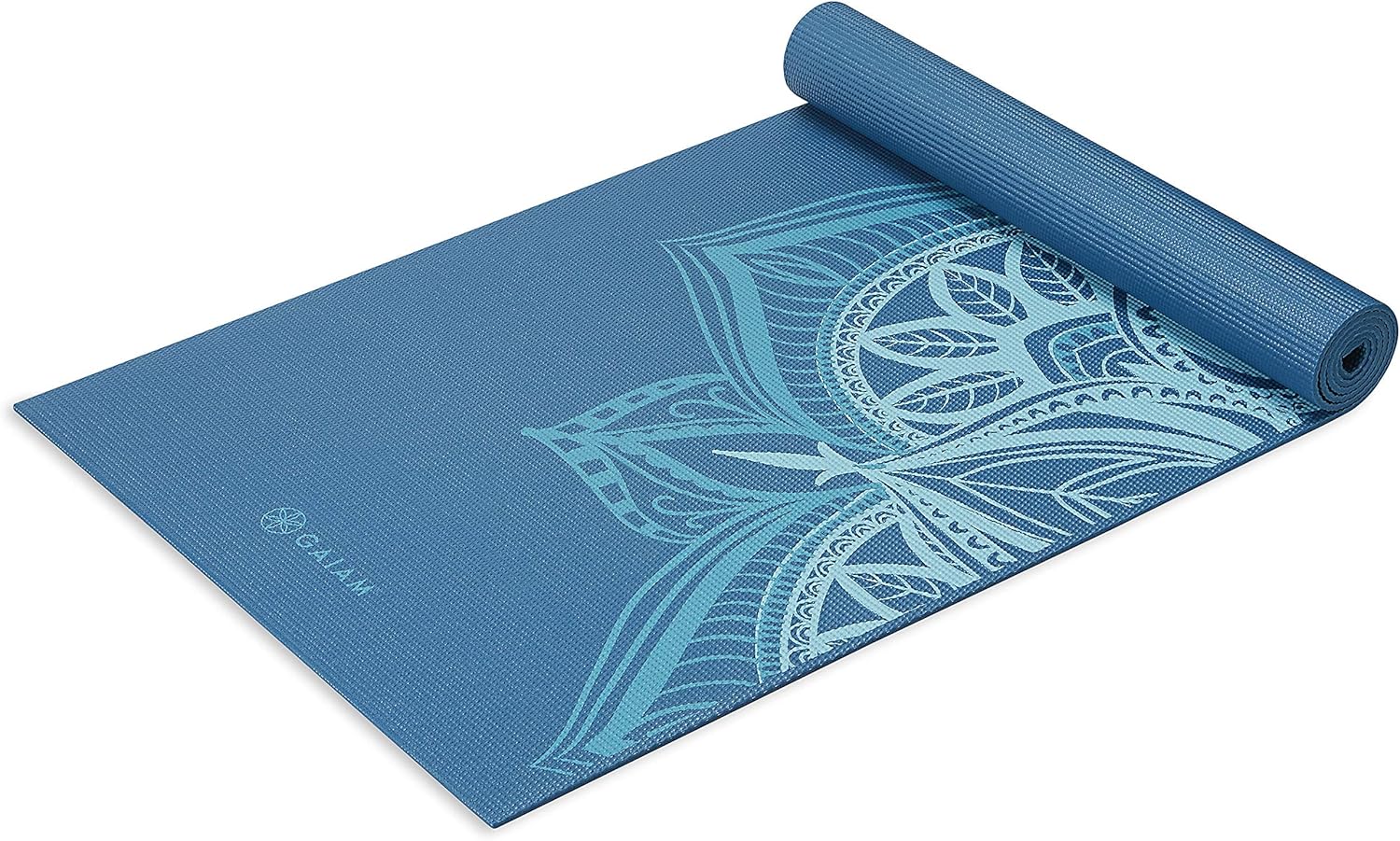 Gaiam Yoga Mat - Premium 6mm Extra Thick Non Slip Exercise Mat