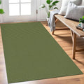 EARTHALL Woven Area Rug 3x5 Ft Washable Non Slip Indoor Outdoor