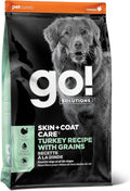 Go! Solutions Skin + Coat Care Dry Dog Food, Turkey Recipe - Shiny