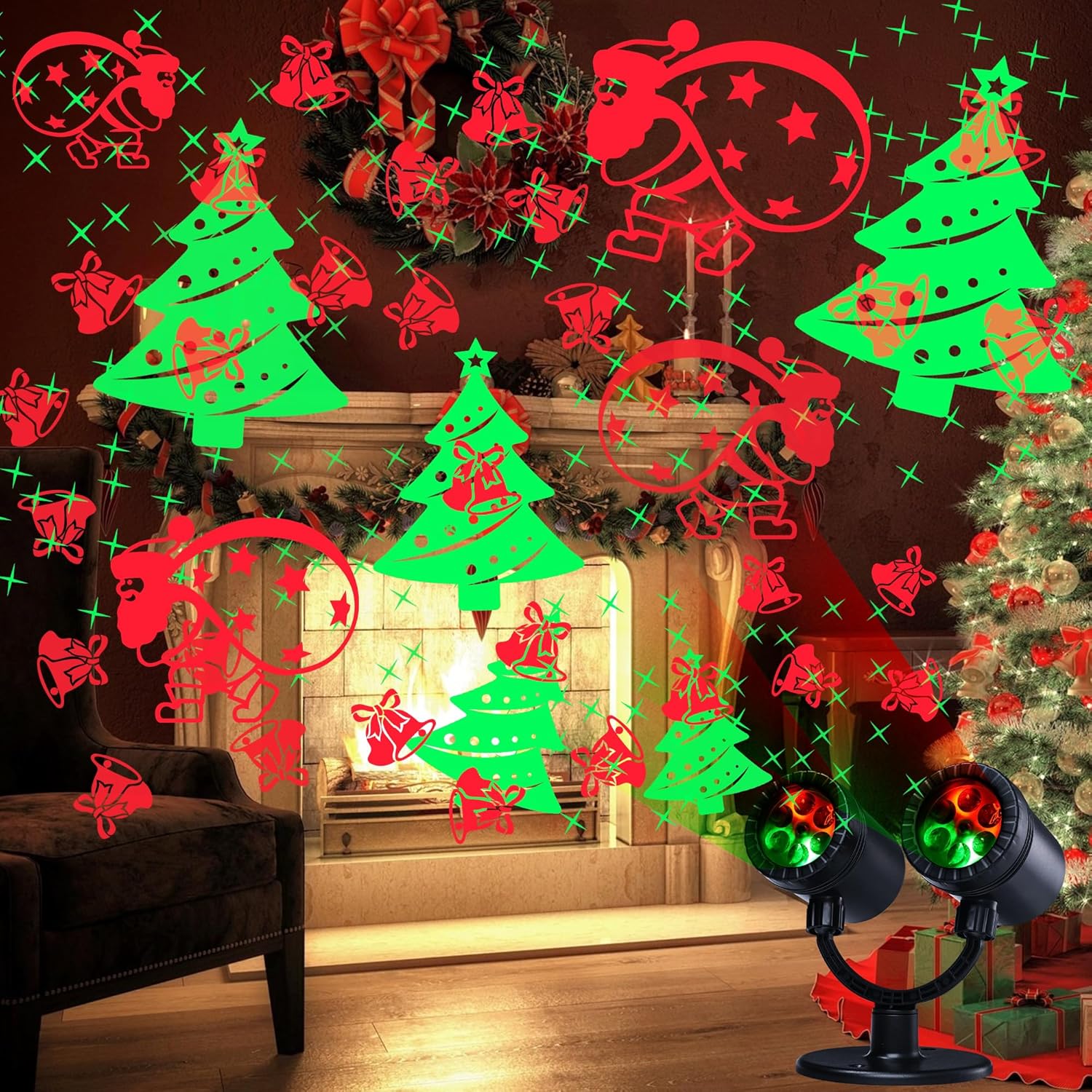 Christmas Lights Projector for Stunning Holiday Decor Experience