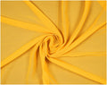 MDS-MEGADECORSUPPLY 20 Yard Yellow Gold Chiffon Fabric