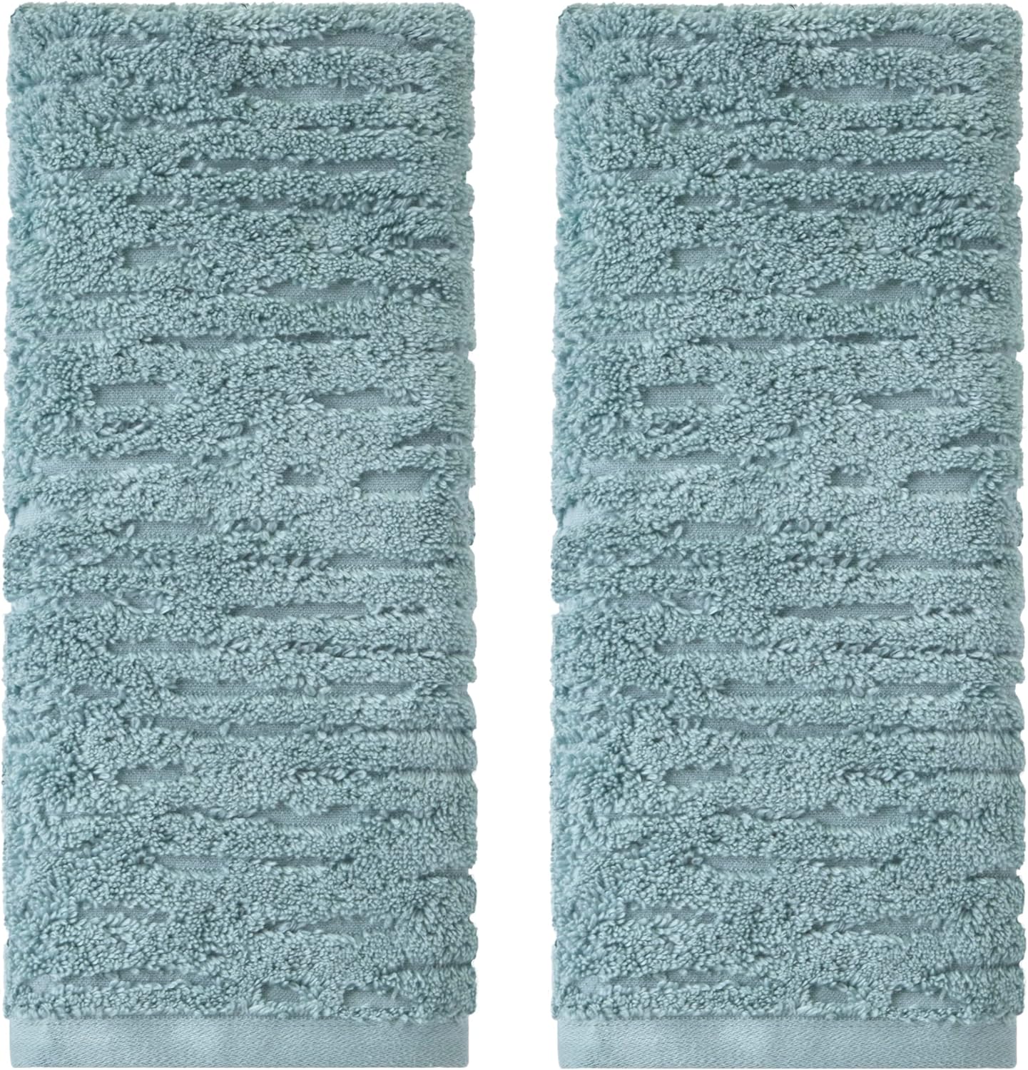 CloudSoft Cotton Luxury Hand Towel 2pc Set for Bath and Kitchen