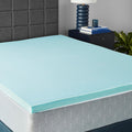 Queen Mattress Topper Cooling Gel-Infused Memory Foam - 2 in