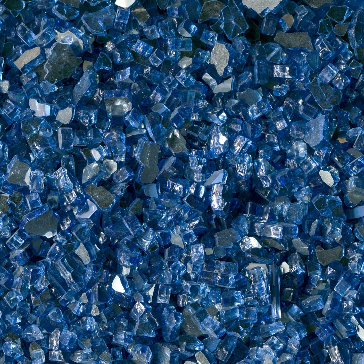 MSI Sapphire Blue Fire Glass for Propane and Natural Gas Fireplaces