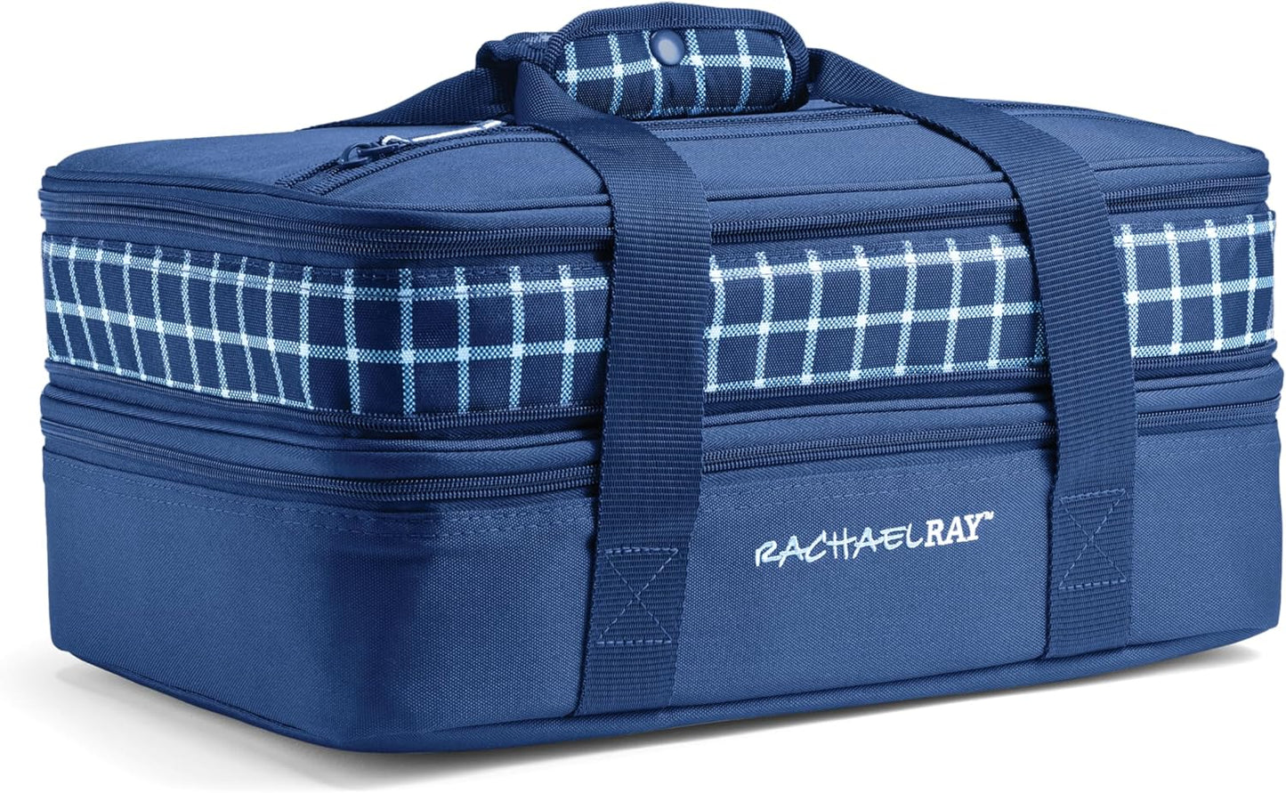 Expandable Insulated Casserole Carrier for Hot or Cold Food