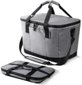 CleverMade Collapsible Insulated Cooler Bag for Travel & Beach