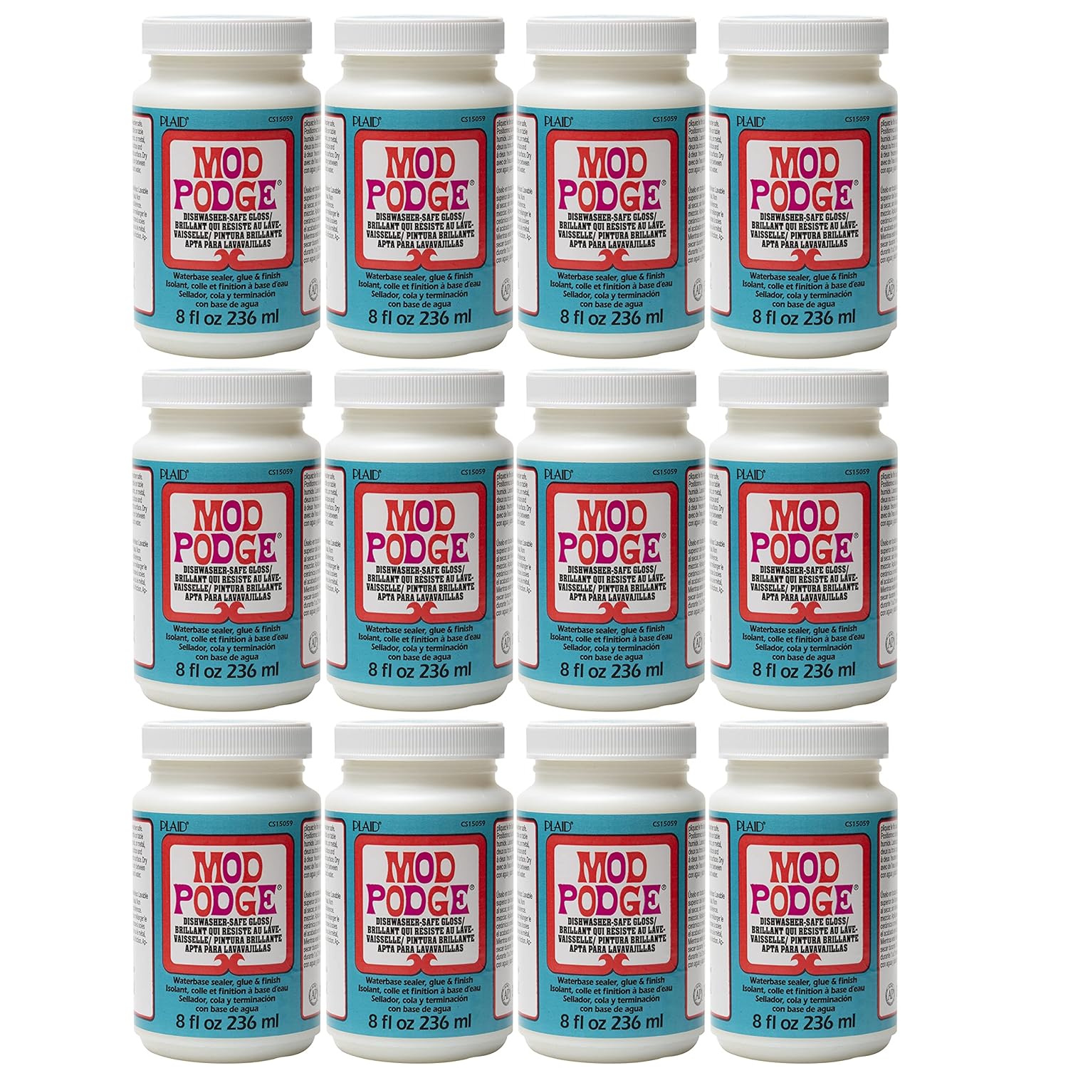 Mod Podge Dishwasher Safe Sealer for Decoupage Projects - 8 fl oz