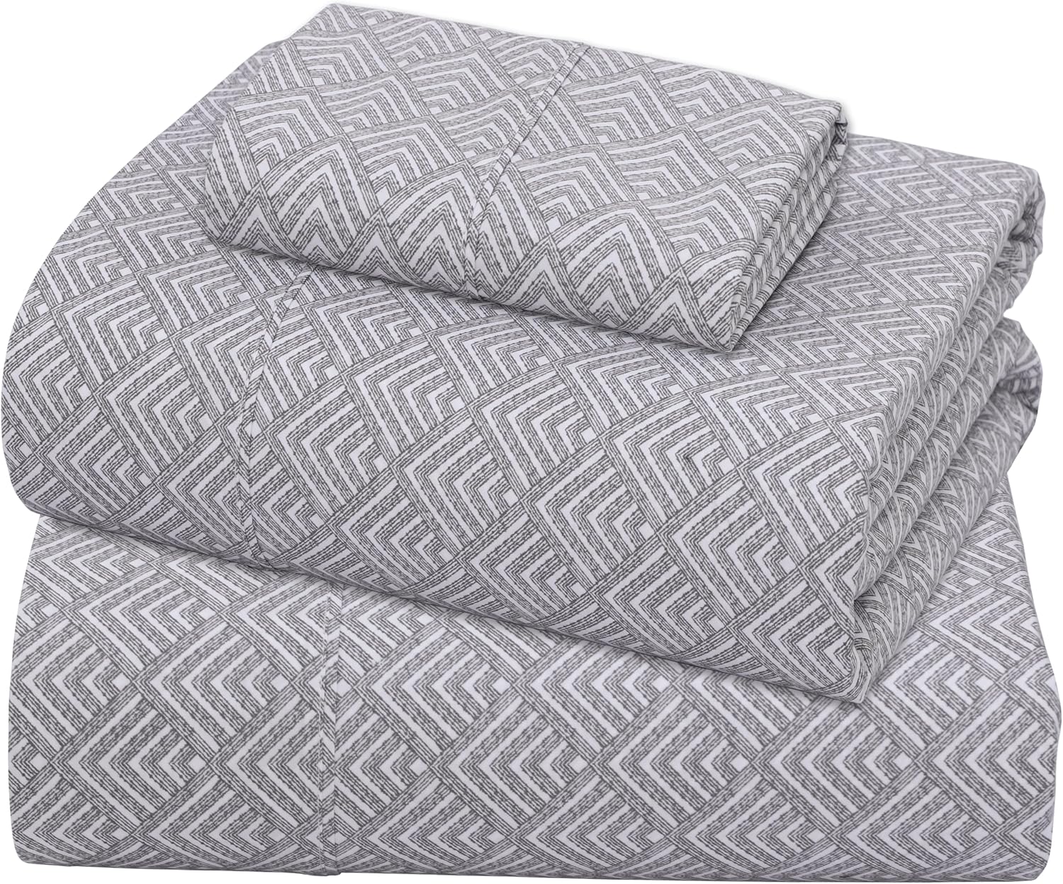 Cooling Twin Size Percale Sheets Set for Crisp Comfort