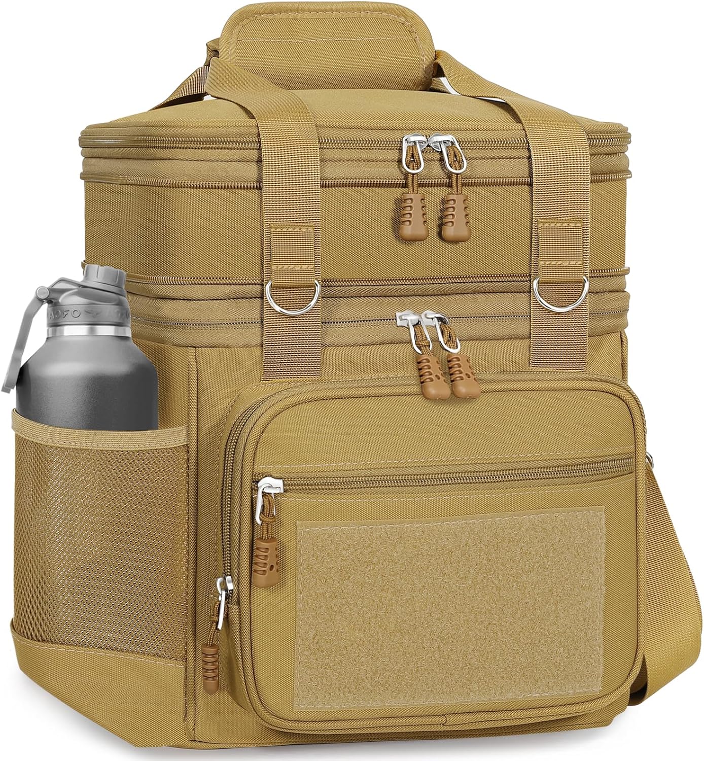 Double Deck Insulated Lunch Box for Work and Travel Needs