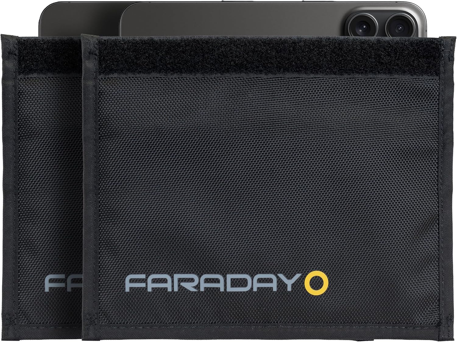 Non-Window Faraday Bag Jacket for Cell Phones - Two Pack