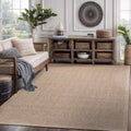 CAMILSON Easy Jute Rug 5x7 for Indoor Outdoor Use and Style