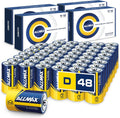 Allmax D Maximum Power Alkaline Batteries (48 Count) - Ultra Long Life