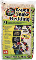 ZooMed Aspen Snake Bedding 24 quart - Natural, Low Dust Substrate